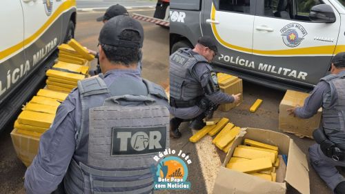 TOR APREENDE MAIS DE 31 KG DE MACONHA ESCONDIDOS EM CARGA E PRENDE TRAFICANTE NA ANHANGUERA