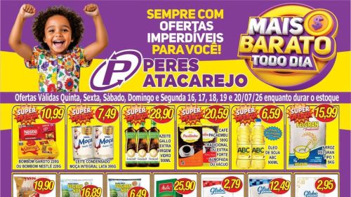 OFERTAS IMPERDÍVEIS NO PERES ATACAREJO
