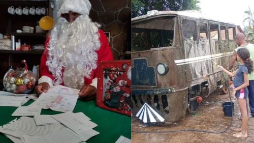 Natal em Casa Branca: O Bonde do Papai Noel Chega para Encantar as Crianças