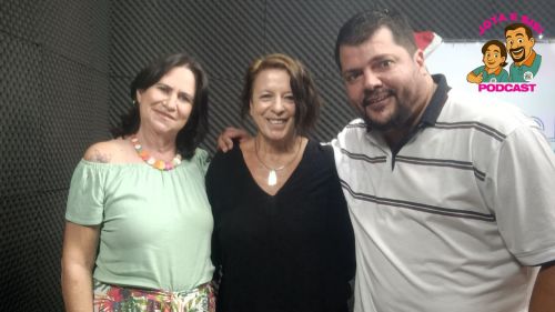Podcast Bate-Papo com Jota e Sisi recebeu Tânia Ventura em episódio de grande sucesso