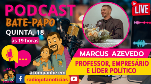 QUINTOU: Podcast Bate Papo com JOTA e SISI recebe Marcus Azevedo