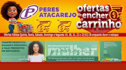 Peres Atacarejo: Aqui os preços baixos vão além das ofertas! Ofertas imperdíveis para você economizar de verdade