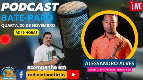 Podcast Bate Papo: Entrevista com Alessandro Alves – Um Encontro com o Talento e a Música