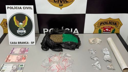 DISE realiza Operação “Casa Branca Segura” e prende três por tráfico de drogas