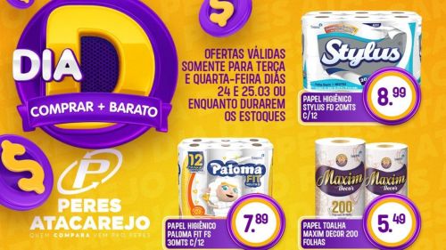 Confira as ofertas do Super DIA D Peres Atacarejo