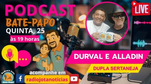 Especial de Natal: Durval e Alladin são os convidados do Podcast Bate Papo com Jota e Sisi