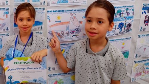 Talento Mirim: Casa-Branquense de 8 anos conquista prêmio em concurso de desenho