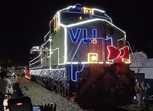 Vem aí o Trem Natalino VLI: Luz e Magia no mês de dezembro em Casa Branca e Região
