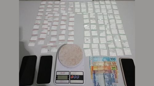 POLÍCIA MILITAR PRENDE HOMEM POR TRÁFICO DE DROGAS EM ITOBI