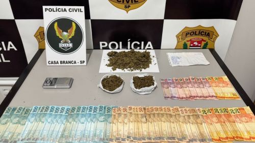 DISE de Casa Branca prende jovem de 22 anos por tráfico de drogas no Parque São Paulo