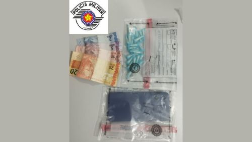 Polícia Militar prende homem por tráfico de drogas em Tambaú