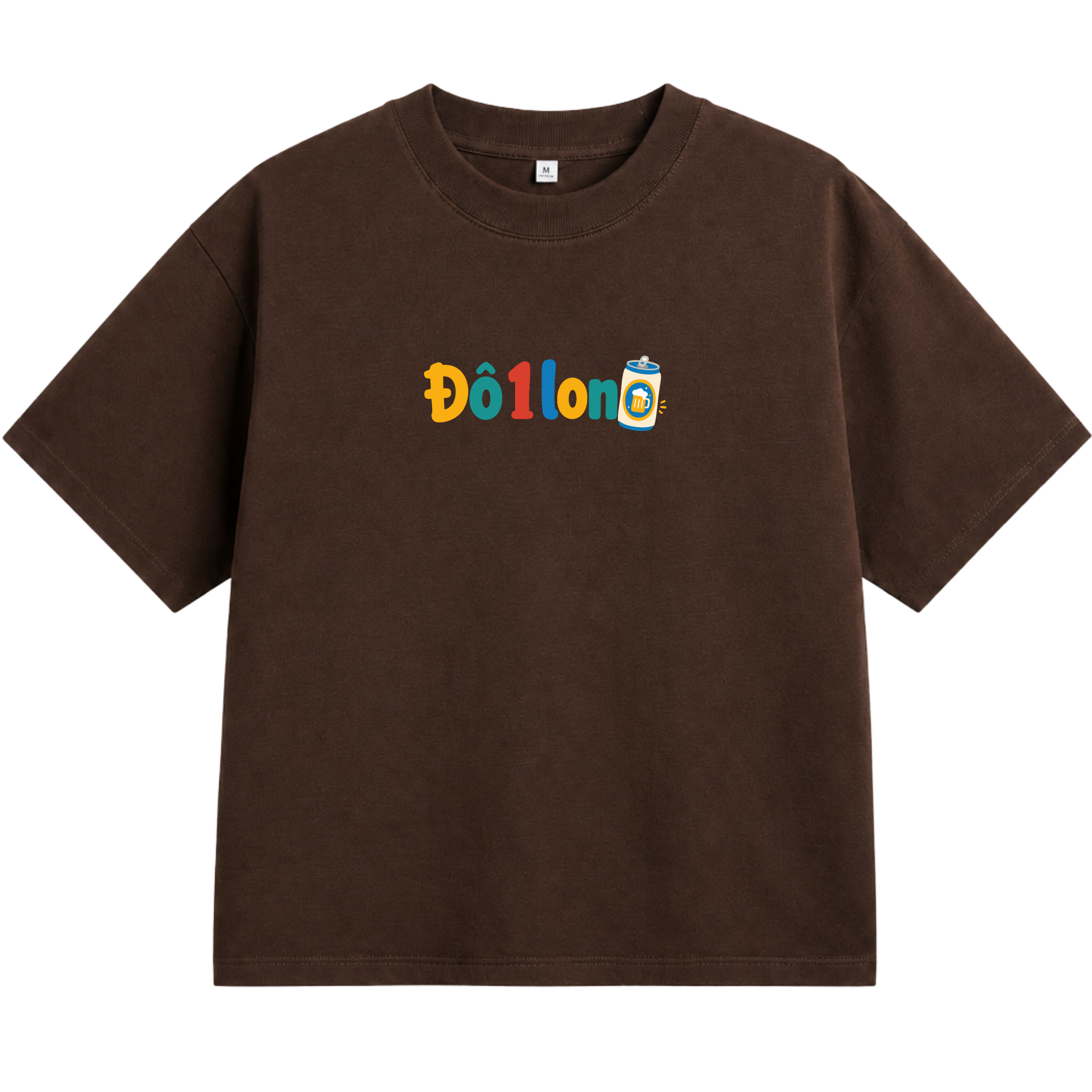 Áo Thun Unisex "Đô 1 Lon" – Áo In Chữ Typography Hài Hước