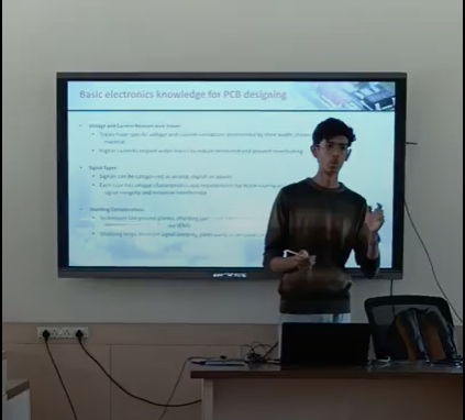 A coding workshop in progress