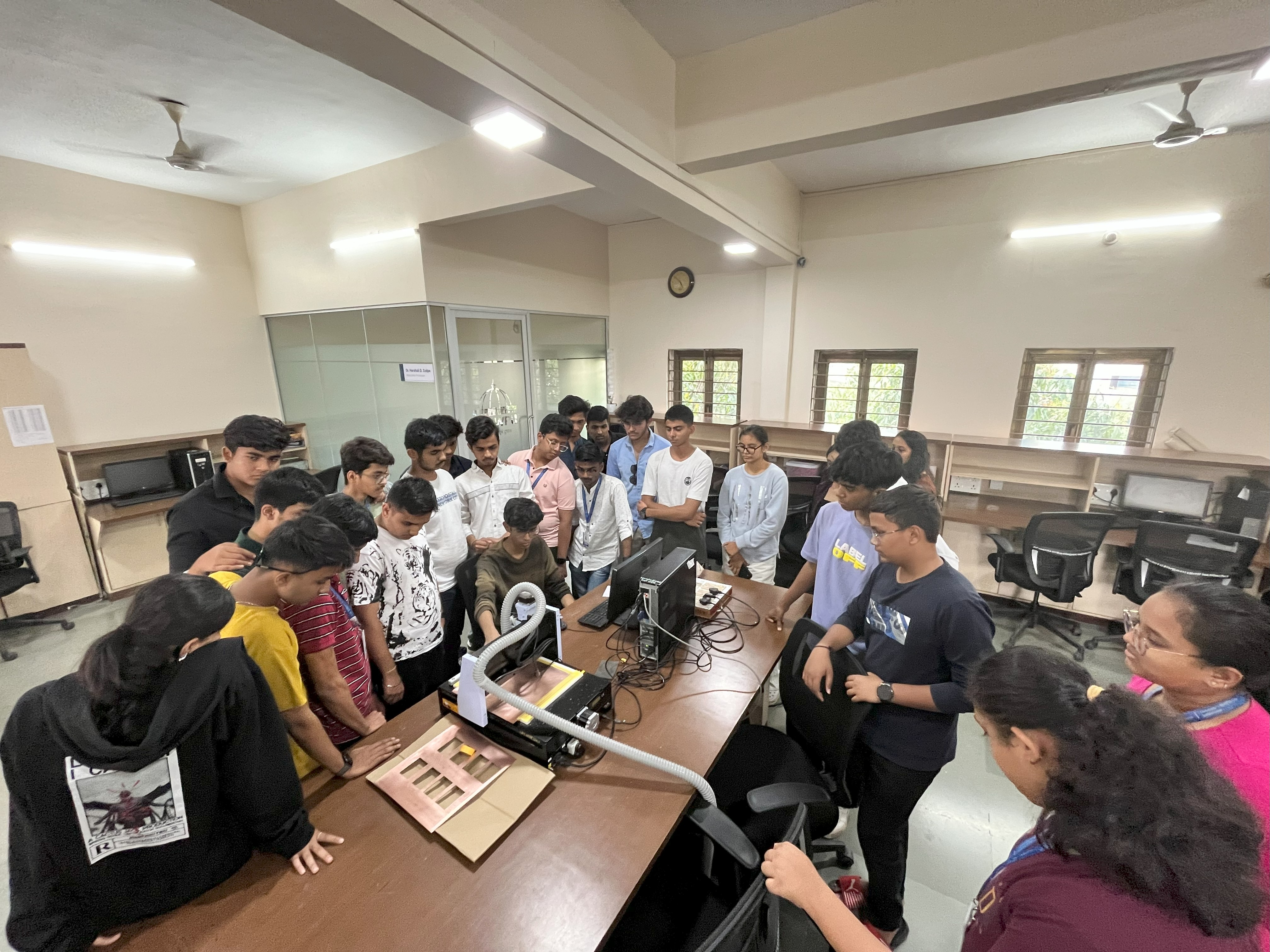 A coding workshop in progress