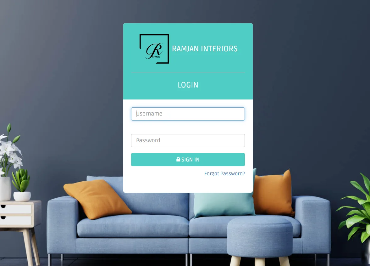 Business Management Suite for Ramjan Interiors