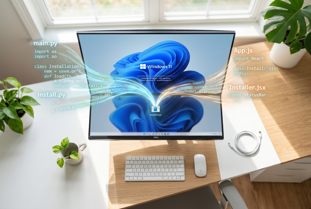 From Code to Installable Software: How to Package a React + Python Application