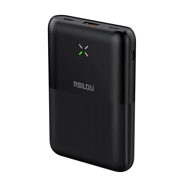 RN10 Mini Ultra-Thin Power Bank - باور بانك 10000 مللي أمبير - شاشة رقمية - شحن سريع 22.5 واط