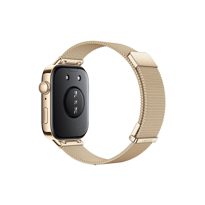 ساعة هواوي الذكية Fit 3 استراب معدن- بشاشة AMOLED كبيرة وعمر بطارية يصل إلى 14 يوم - ذهبي - 4