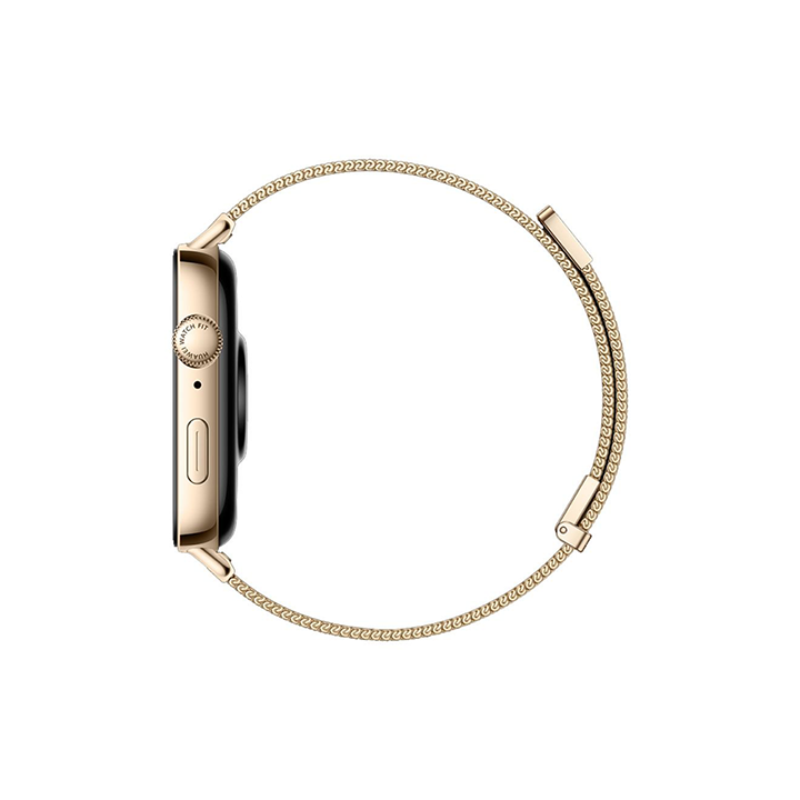 ساعة هواوي الذكية Fit 3 استراب معدن- بشاشة AMOLED كبيرة وعمر بطارية يصل إلى 14 يوم - ذهبي - 5