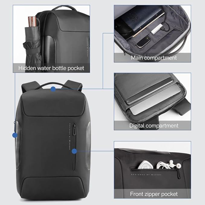 شنطة لاب توب لافينتو (BG406) - اسود - 5