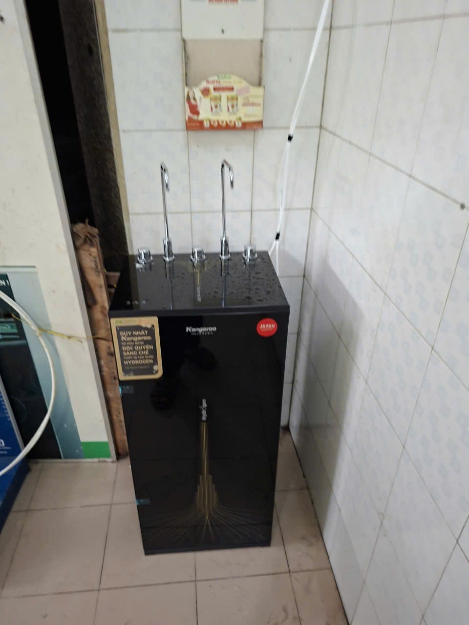 Lắp đặt máy lọc nước Kangaroo Hydrogen KG10A13 tại Bệnh viện Trưng Vương 1
