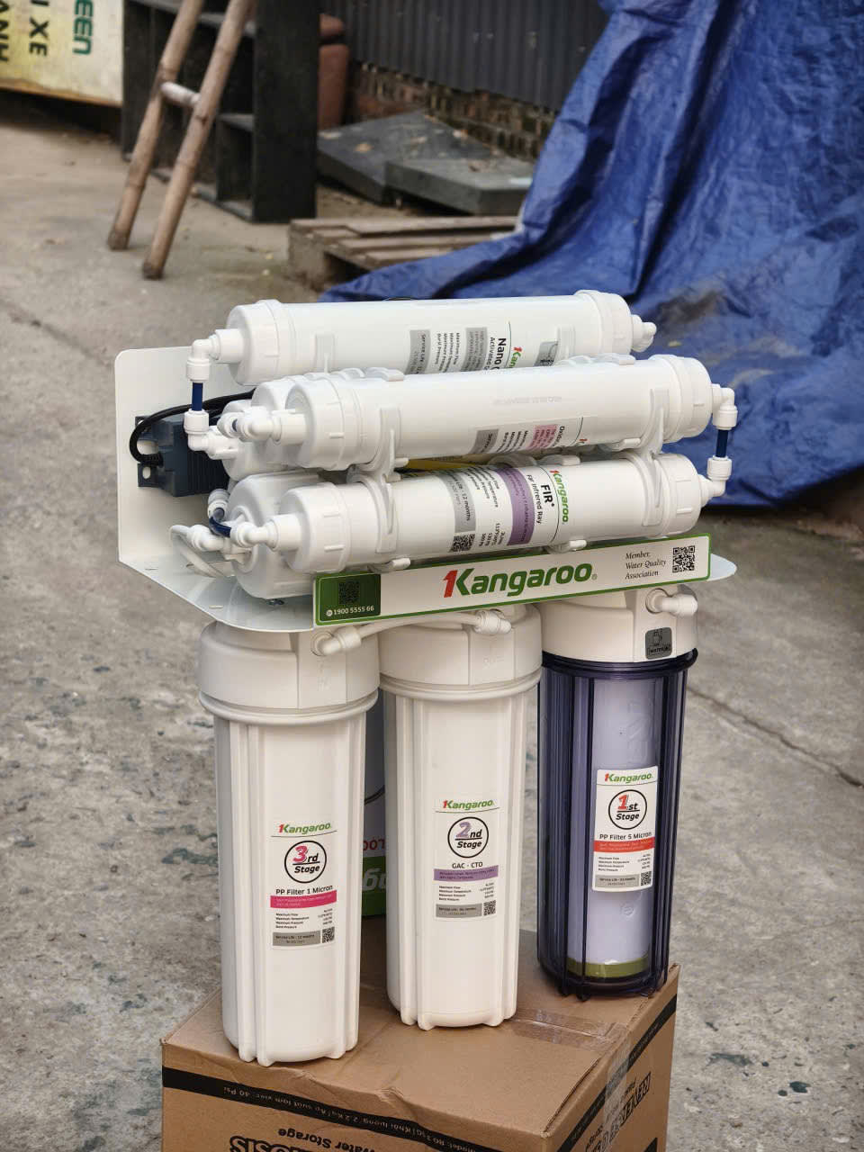 Máy lọc nước Kangaroo Hydrogen KG100ESGUS9 - 18L/h Để Gầm | Ngọc Linh
