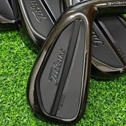 2025 Men's Black PVD T200 Ir0ns 4-9PAS 8PC Set Steel Shaft