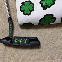 Men's Blade Putter Four Leaf Clover Design