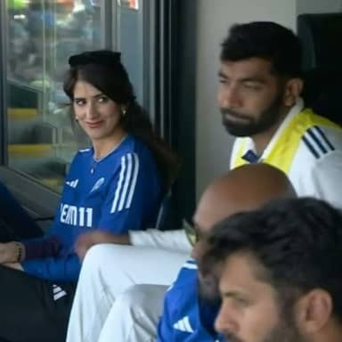 Bumrah Bhai meme template: A cricket-themed scene with players in sportswear, giving the image a recognizable match-day reaction context.