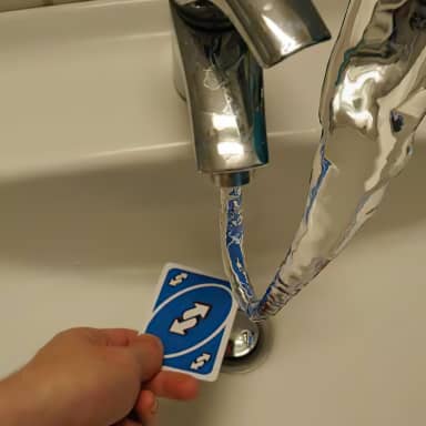 Water UNO Reverse