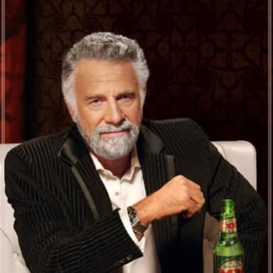 The Most Interesting Man meme template