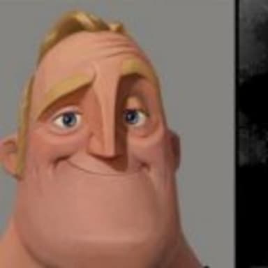Mr Incredible Uncanny meme template