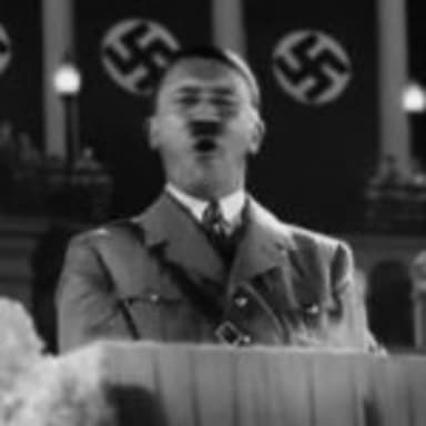Hitler Speech meme template