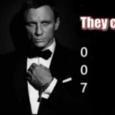 They Call Me 007 meme template