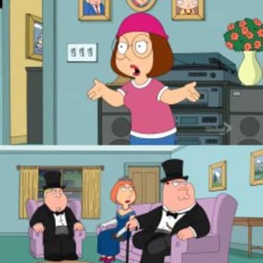 Meg Family Guy Better Than Me meme template