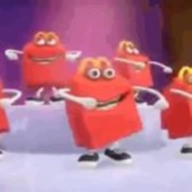 McDonald’s Happy Meal Dance Gif meme template
