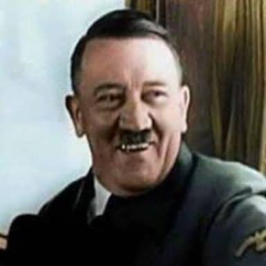 Laughing Hitler meme template