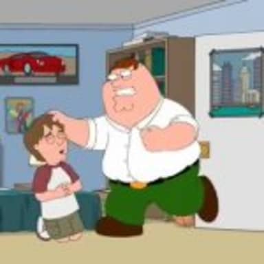 Peter Griffin Beats Up Kyle meme template