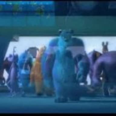 Monster Inc. Walking meme template