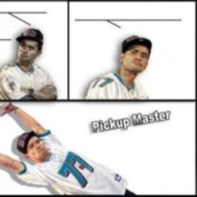 Pickup Master meme template