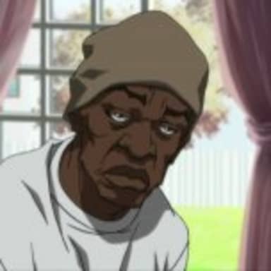 Booty Warrior meme template: A man with a beanie and a blank stare, looking distressed.