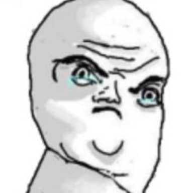 Not Okay Rage Face meme template