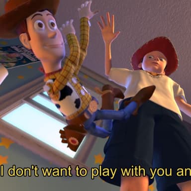 I Don't Want To Play With You Anymore meme template