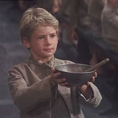 Please Sir May I Have Some More meme template