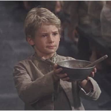 Oliver Twist Please Sir meme template