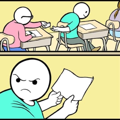 Note Passing meme template