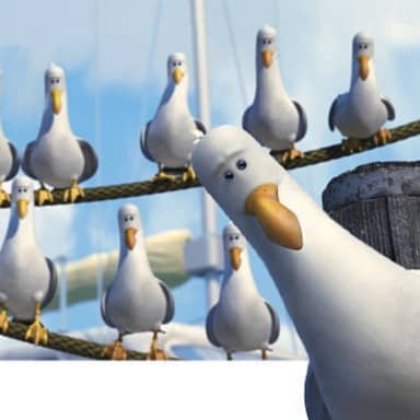 Finding Nemo Seagulls meme template