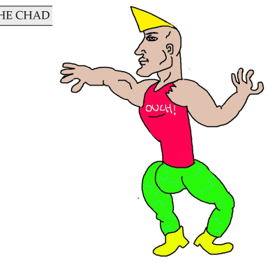 Virgin And Chad meme template: A multi-panel comparison contrasts hesitant behavior with exaggerated confidence, making two attitudes toward the same choice easy to compare.