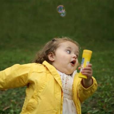 Girl Running meme template