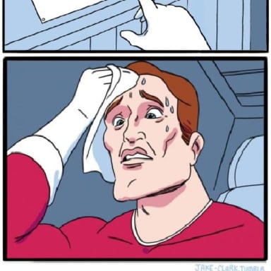 Three Buttons meme template